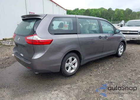 2015 Toyota Sienna L 7 Passenger from USA, damaged, VIN 5TDZK3DC8FS678539